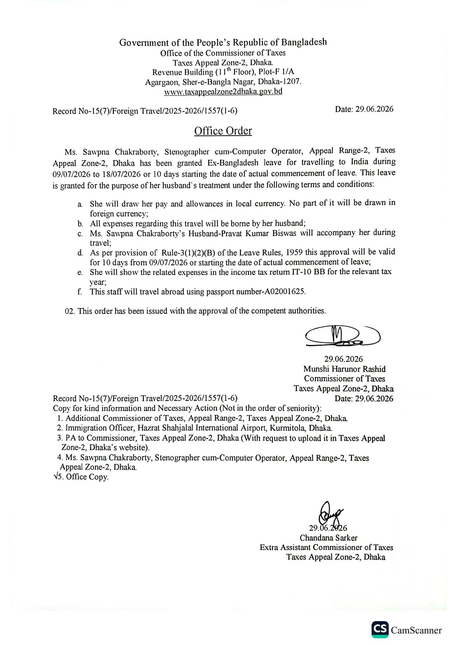 Leave Sawpna Chakraborty